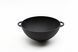 Каструля чавунна WOK 3,5 л зі скляною кришкою ТМ СІТОН 2612W-L фото 7