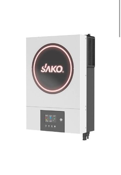 Гібридний інвертор SAKO SUNON-ULTRA 6.5 кВт, 1-фазний, 48 В, MPPT І-2 фото