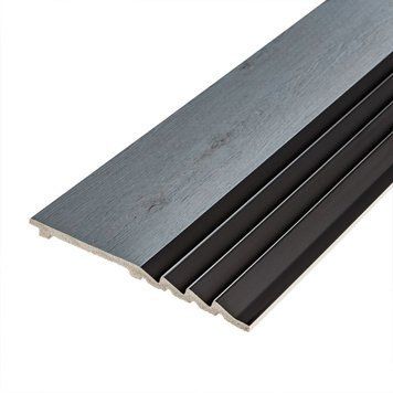 Рейка декоративна PS 2900х160х11мм Сіре дерево з чорним SW-00002149- SW-00002149 фото