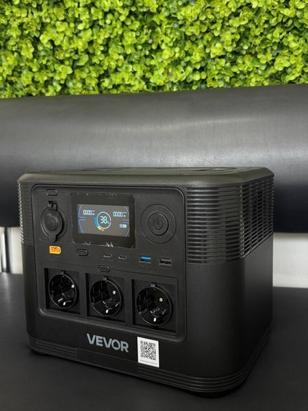 Зарядна станція VEVOR M9 1200 Вт, 806 Вт&middot;год, LiFePO₄ VEV-M9-1200 фото