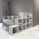 Стелаж VAYS M-6, книжкова полиця на 12 комірок, ЛДСП, 108&times;29&times;178 см - для дому, офісу, дитячої або вітальні 1794685656 фото 2