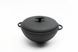 Каструля чавунна WOK 3,5 л з чавунною кришкою ТМ СІТОН 2612W-K фото 6