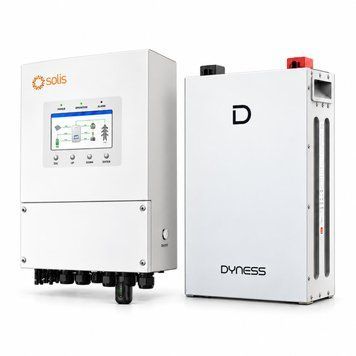 Комплект резервного живлення SOLIS 6 кВт + АКБ DYNESS DL5.0C HEATED 5,12 кВт&middot;год із підігрівом К-0001 фото