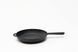Сковорода чавунна 240х40 мм з металевою ручкою ТМ СІТОН 2440-MH фото 3